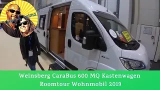 Weinsberg CaraBus 600 MQ panel van Roomtour 2019 # 172