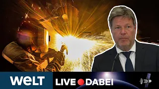 WIRTSCHAFT: Trübe Aussichten - Habeck legt neue Konjunkturprognose vor | WELT Live dabei