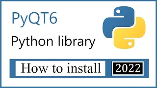 How to Install the PyQt6 Python library on Windows 10/ 11