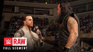 FULL SEGMENT — Undertaker challenges Michaels to put his career on the line: Raw, Feb. 22, 2010