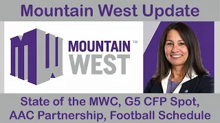 Mountain West Commissioner Nevarez Talks about G5 Playoff Spot, State of the MWC, & AAC Partnership