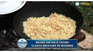 Reviro con mate cocido quemado