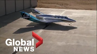 Virgin Galactic unveils new spaceship "VSS Imagine"