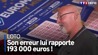 Un joueur du loto fait une erreur qui lui rapporte 193 000 euros !