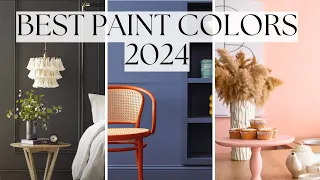 Top Paint Colors for 2024: Paint Color Trends and Ideas