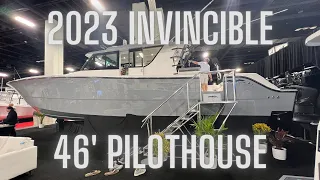 ALL NEW Invincible 46' Pilothouse | Grander Marine Walkthrough