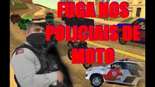 🔰Fuga Na Polícia De Moto | GTA San Andreas Brasil