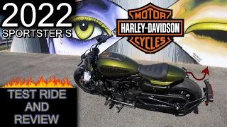 The 2022 Harley-Davidson Sportser S! Test Ride and Review.