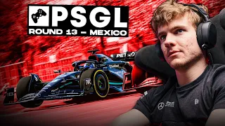 A 4 CAR BATTLE FOR THE WIN - PSGL Round 13 Mexico