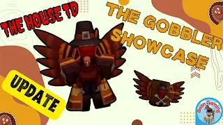 THE GOBBLER FEASTS TODAY!! NEW CODE TOO!! (The House td Roblox)