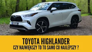 Toyota Highlander - największy test największej Toyoty dostępnej w Europie