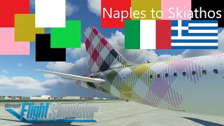 Naples to Skiathos - Volotea A320neo - Microsoft Flight Simulator 2020