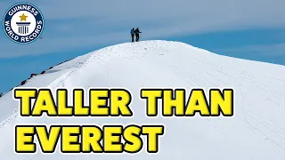 The World's Tallest Mountain - Guinness World Records