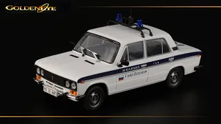 VAZ-2106 "Zhiguli" GAI St. Petersburg • James Bond Car Collection • 1:43