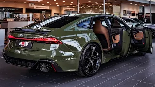 AWESOME LOOKING 2023 Audi Exclusive RS7 - Interior, Exterior and Sound