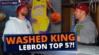 WASHED KING?! LeBron kein Top 5 Player? | SHOTS FIRED C-Bas vs KobeBjoern