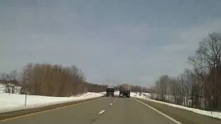 I-86 in New York near PA