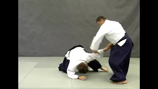 Shomen uchi sankyo (omote) | Справочник техник айкидо | Aikido techniques reference