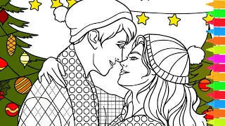 Coloring All I Want for Christmas Is You | Christmas Coloring Book Pages