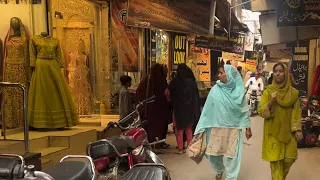 Faisalabad Shopping  Area 4k Walking Tour | Amazing City Walk Tour Pakistan