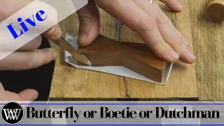 How to cut a Bow tie or Dutchman or butterfly