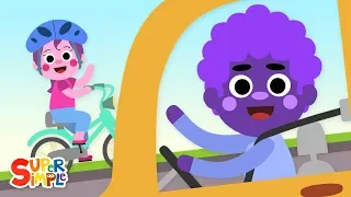 Driving In My Car | Kids Songs | Super Simple Songs