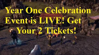 ESO Year One Celebration Event is LIVE! Get Your 2 Tickets and Dagonic Quasigriff Fragments!