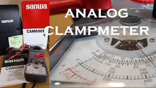 [ENGLISH SUB] Sanwa CAM600S Analog Clamp Meter Short Review