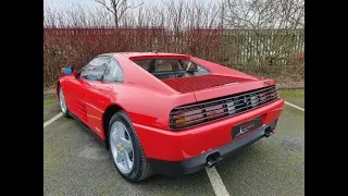 Ferrari 348 TS Before and After Restoration at Woldside Classic and Sports Car