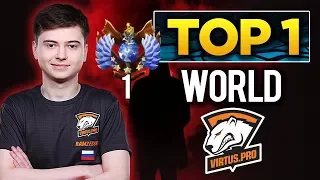 Virtus Pro Carry RAMZES back to TOP 1 EU MMR - Dota 2