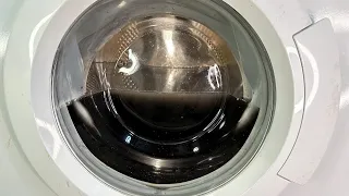 Experiment - the Black Water - in the Washing Machine