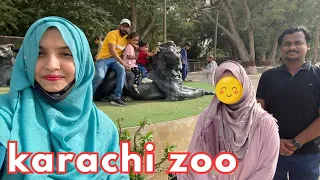 Karachi Zoo ( Garden ) 🏡 // Ak Or Family Outing 🤷🏻‍♀️