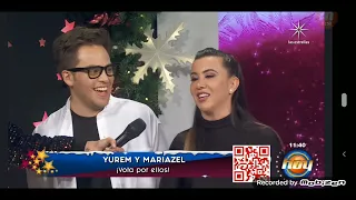 María Zel y yurem #lasestrellasbailanenhoy  2021 12 15