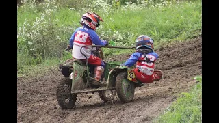 Junior Sidecarcross Malešov - září 2022 - 2. jízda