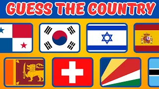 Guess The Flag Quiz🚩| Spectacular Flags & Stunning Countries🌍| The 'S' Challenge Quiz🔍| HARD QUIZ👀