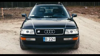 1994 Audi 80 B4 2,6 V6 Avant Winter Setup 18" | Show And Drive 4K