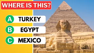 Guess the country by the famous landmark | Geography Quiz