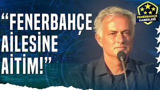 Jose Mourinho: "Fenerbahçe Forması Artık Benim Bedenimin Bir Parçasıdır!"