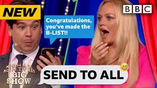 Emma Bunton MORTIFIED in #awks Send To All! 😂 - Michael McIntyre's Big Show - BBC