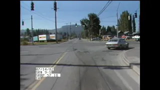 Driving On WA SR-9 South In 1987 (Sedro-Woolley)