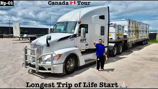 Life ke big Adventure ke liye Kenworth Truck leke Winnipeg to Toronto jana pda | Longest Trip start