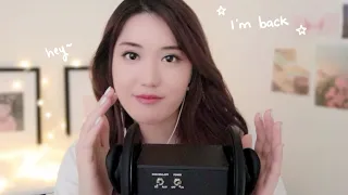 [ASMR] I'm Back ♡ 45 Minute Ear Attention