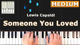 Lewis Capaldi - Someone You Loved - Piano Tutorial