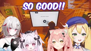 Funny Footage Reaction from Content Warning 【 Dokibird / dtto / Hiirochan / Nachan 】