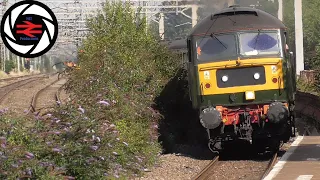 Trains at Tamworth (WCML-TV, XCR) - 16/08/2023