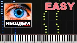 Requiem For a Dream w/ Sheet Music (Piano Tutorial) [Synthesia]