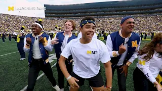 "Places Where We Sing" (HC) - Michigan vs Connecticut - Sept 17, 2022 - Michigan Marching Band