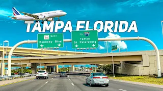 TAMPA FLORIDA - 4K Driving Tour