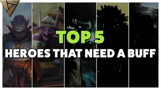 Artifact - Top 5 Heroes that Need Love (and a buff)