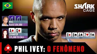 Phil Ivey mostra porque ele ainda é o melhor ♠️ O Melhor da Shark Cage ♠️ PokerStars Brasil